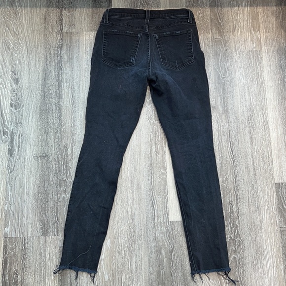 Reformation Black Distressed Skinny Jeans 27 - Picture 11 of 13